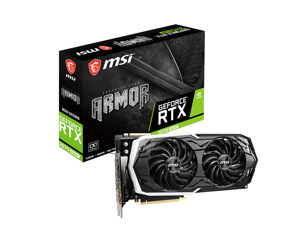 MSI GeForce RTX 2070 SUPER ARMOR OC
